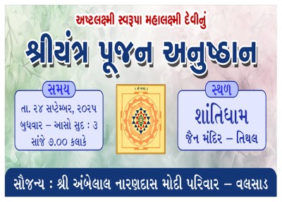 શ્રી યંત્ર  પૂજન  ૨૦૨૫